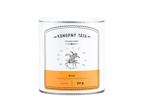 Konopný Táta Konopná bylinná směs Relax 50g