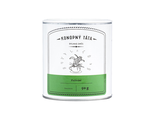Konopný Táta Konopná bylinná směs Zažívání 50g