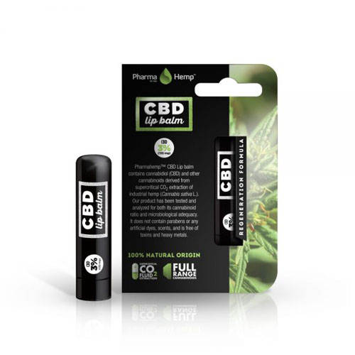 CBD balzám na rty 3% 4,5g Pharma Hemp
