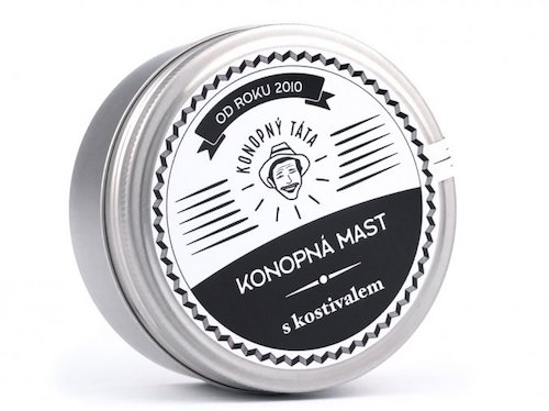  Konopný Táta Konopná mast s kostivalem 200 ml