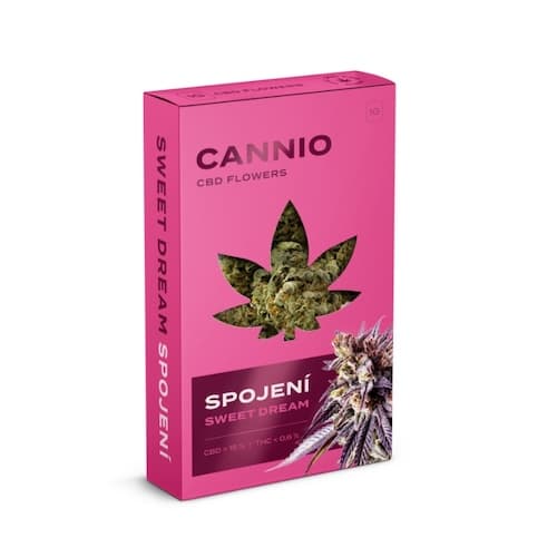 CANNIO CBD květy SPOJENÍ Sweet Dream 1g