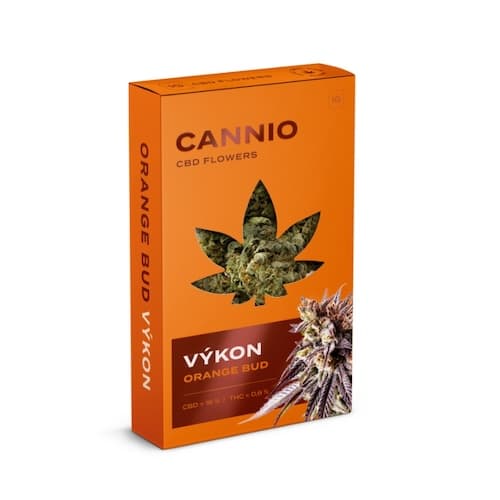 CANNIO CBD květy VÝKON Orange Bud 1g
