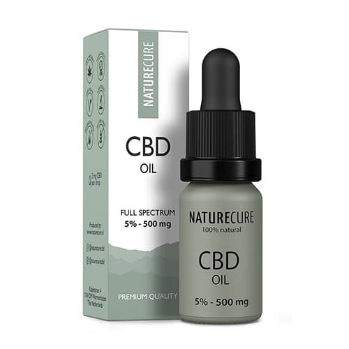 CBD olej 5% 10ml NATURE CURE